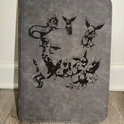 Eeveelution Pokemon Binder Engraved Custom