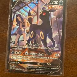 Umbreon V TG22/TG30 Swsh09: Brilliant Stars Trainer Gallery Holo