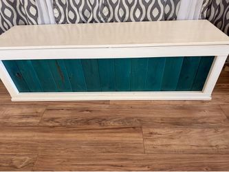 Custom wooden bench