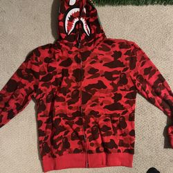 Red Bape Hoodie 