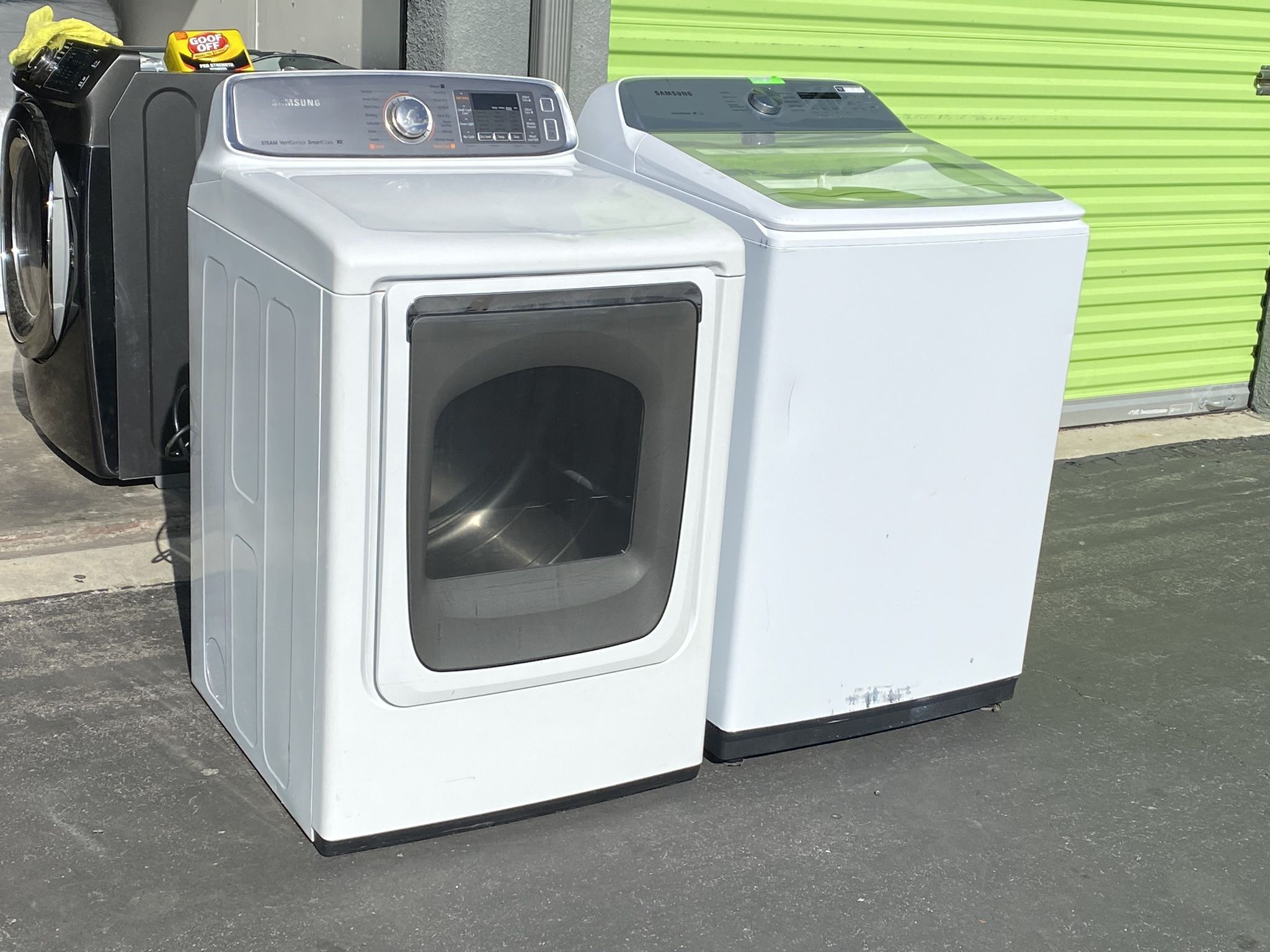 Set Gas Samsung Dryer And Washer 