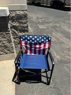 Seina Patriotic Rocker Chair USA