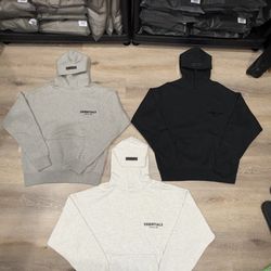 Essential fear of god hoodies/sweats