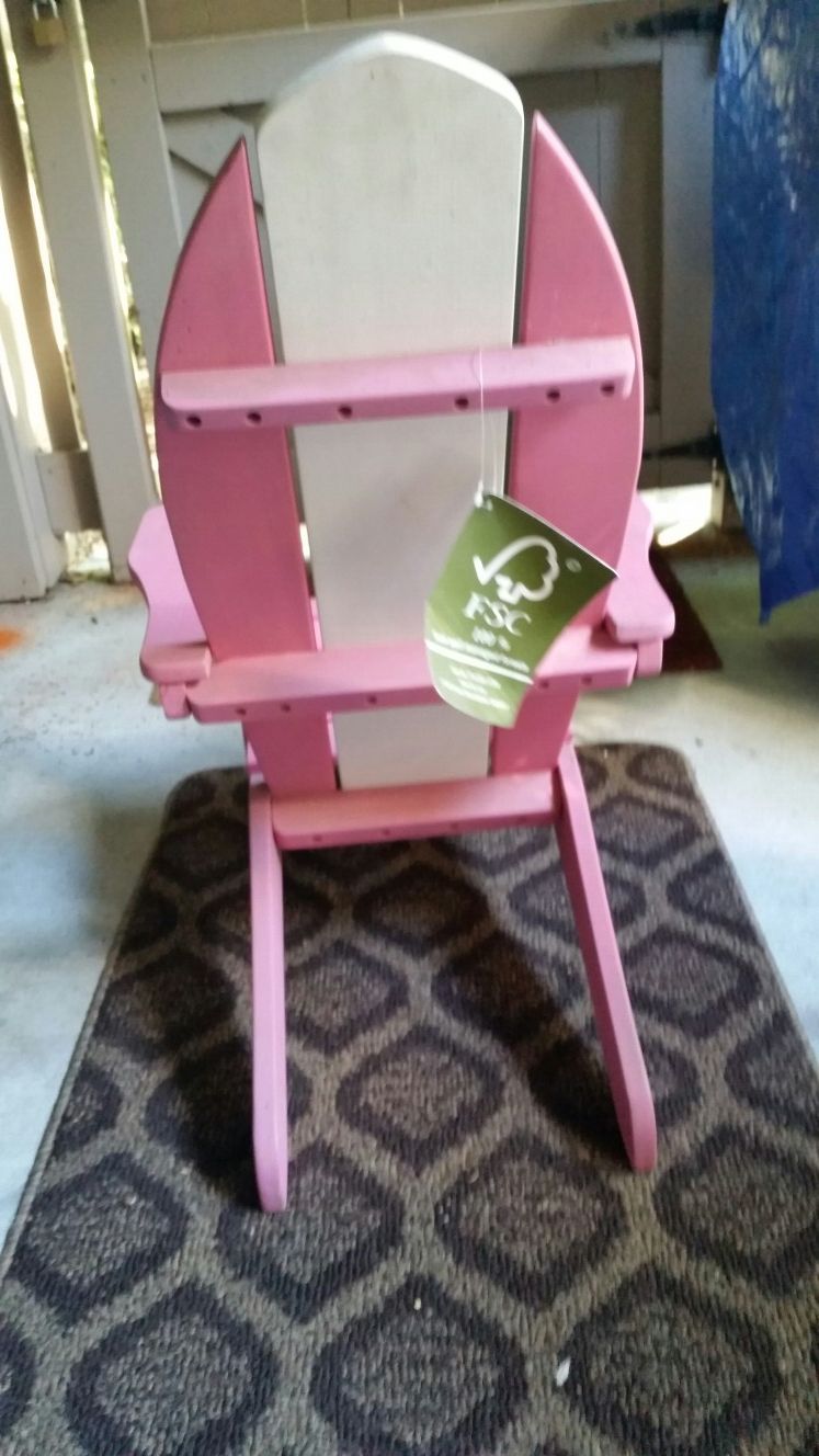 Pottery Barn Kids Adirondack chair