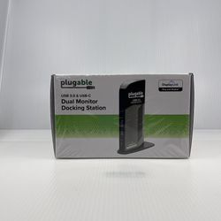 Plugable Universal Docking Station – Dual Monitor Support – $70 Only!