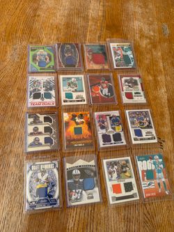 Football Patch / Relic Card Lot