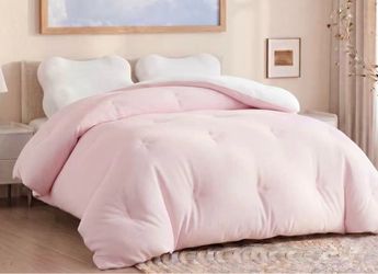 🛏️✨ Mellow Marshmallow Comforter – Soft & Fluffy ✨🛏️
