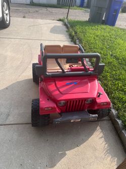 Power wheels Jeep