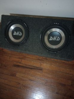 Twin 12"Sub speaker box for Vehicle