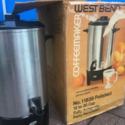 WEST BEND COFFEE MAKER 12-30 cup