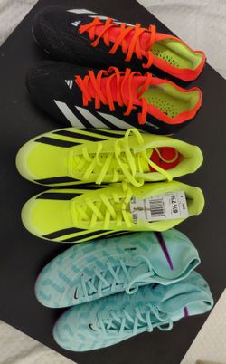 Soccer cleats Adidas , Nike  Size 6.5