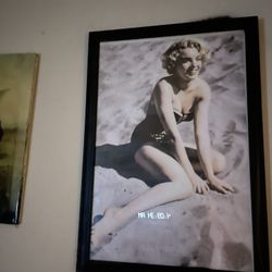 Marilyn Monroe Painting Poster