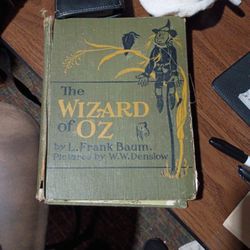 A Possible First Edition Of The Wizard Of Oz Book Printed In The 1800's