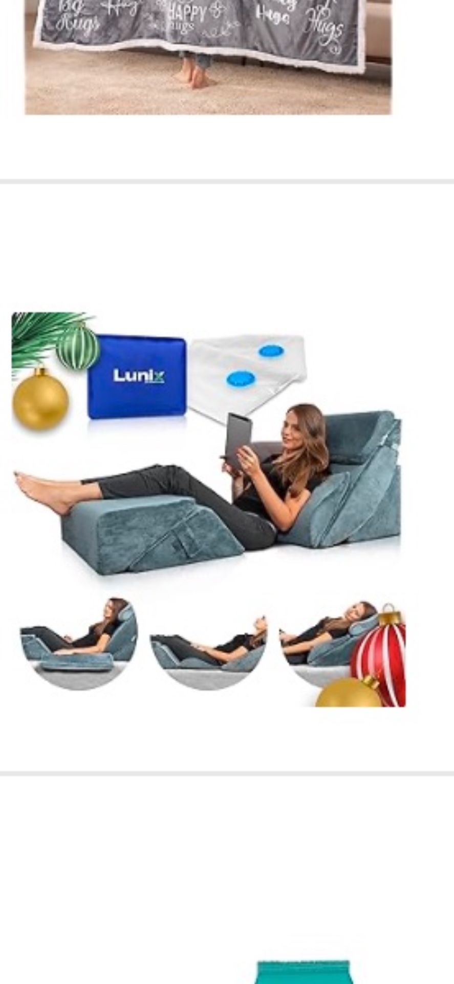Bed Rest Pillow Set- 4 pieces