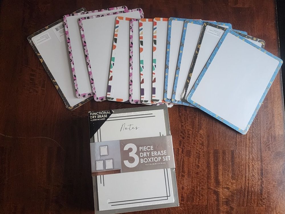 For All 13 Fast Dry Erase Boards with One Marker