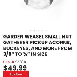 Garden Weasel Acorn Gatherer 