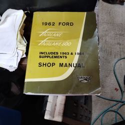 1963, 63, 64 Ford Fairlane And Fairlane 500 Shop Manual