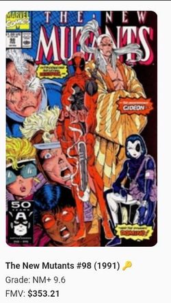 The New Mutants #98 (1991) Comic Book