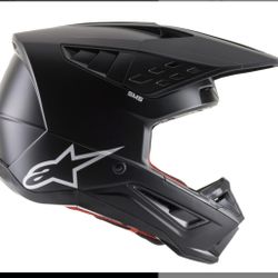 ALPINESTARS S-M5 SOLID HELMET BLACK MATTE SMALL