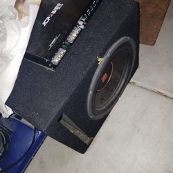 JBL SPEAKER 1000W AND AMP JCPOWER