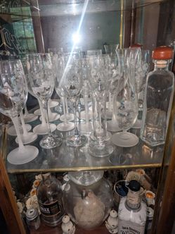 Crystal glassware
