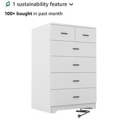 2 Brand New Tall Dressers