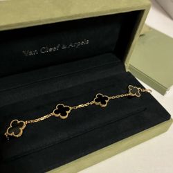 ☀️❤️Authentic☀️❤️Van Cleef & Arpels Vintage Alhambra Bracelet