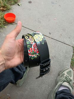 Ed hardy belt
