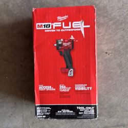 M18 FUEL GEN-3 18V Lithium-Ion Brushless Cordless 3/8 in. Compact Impact Wrench with Friction Ring (Tool-Only)