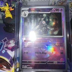 Prismatic Evolutions Dusclops Masterball