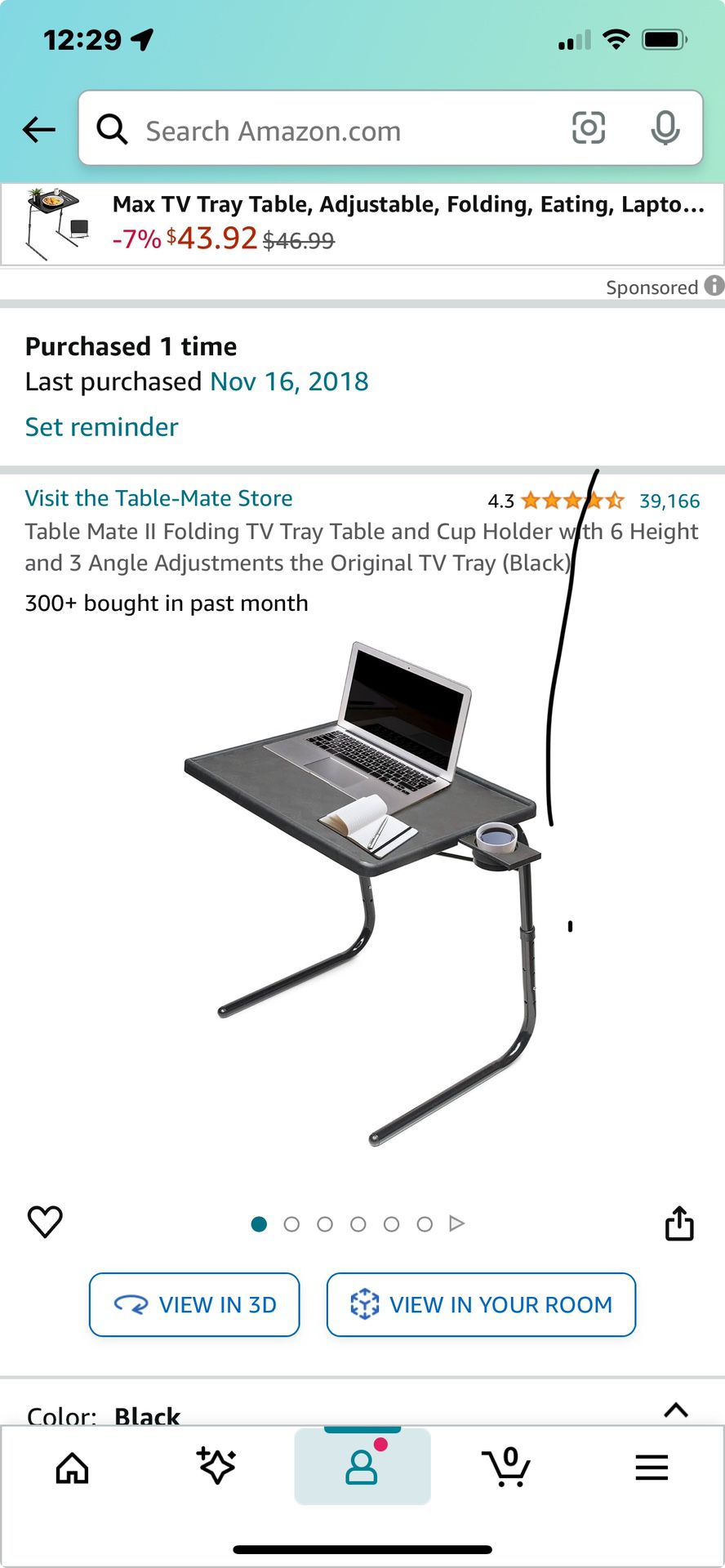 Lap Top Table 