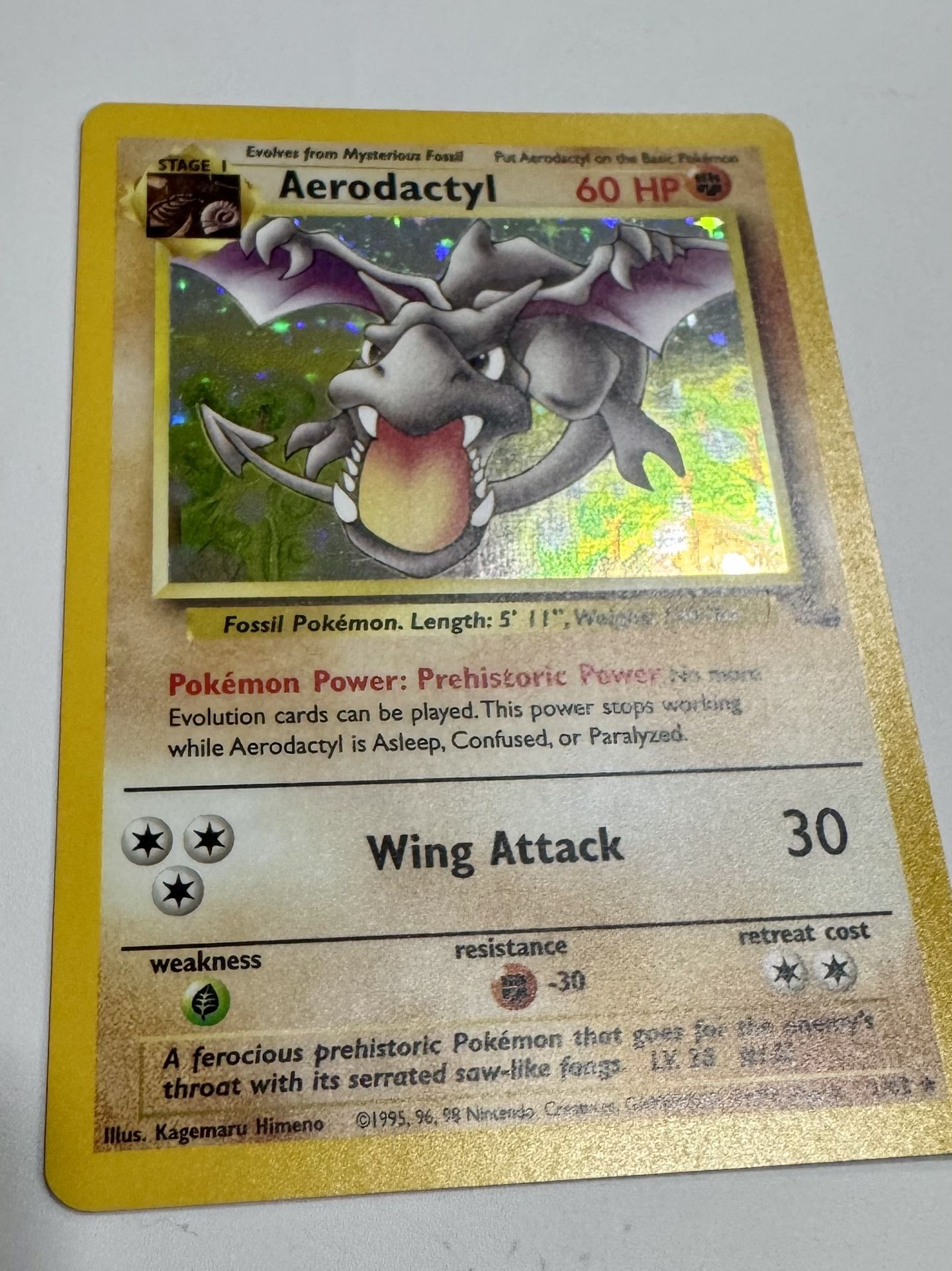 Base Pack Holographic Aerodactyl