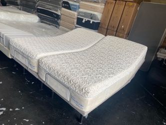 Adjustable king split and mattress 🫧