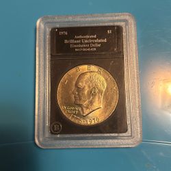 Uncirculated Eisenhower Dollar