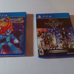 Mega Man X Legacy Collection 1 + 2 [ 8 Games in 1 Pack ] (PS4) NEW
Ps4 kingdom Hearts like new no scratches