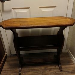 Antique Book Shelf Library Table 