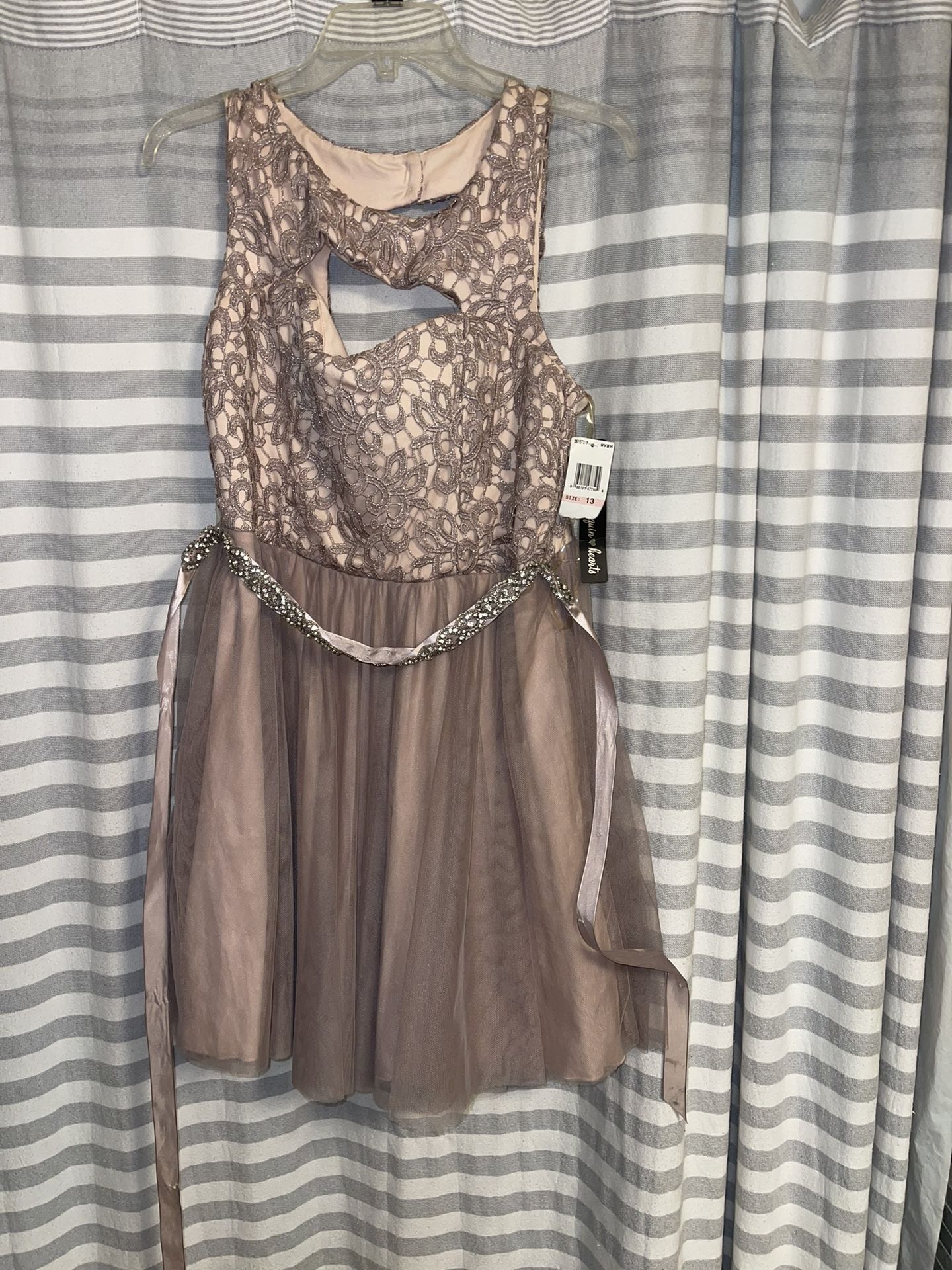 Mauve & Light Pink, Formal Dress