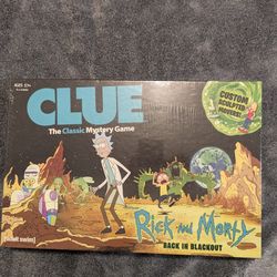Clue Sealed Rick And Morty Edition
