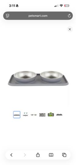 Stainless steel water bowl
