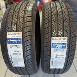 255/60/18  Kumho Solus HP71