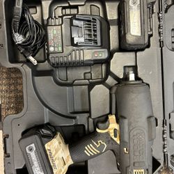 Matco Tool 1/2” Impact W/2 Batteries 