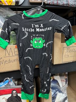 New, Baby Little Monster Onsie size 12-18 mos. Soft and stretchy!