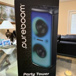 Pureboom party tower speaker