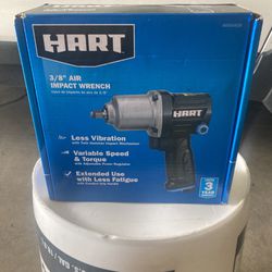 Hart 3/8” Air Impact Wrench 