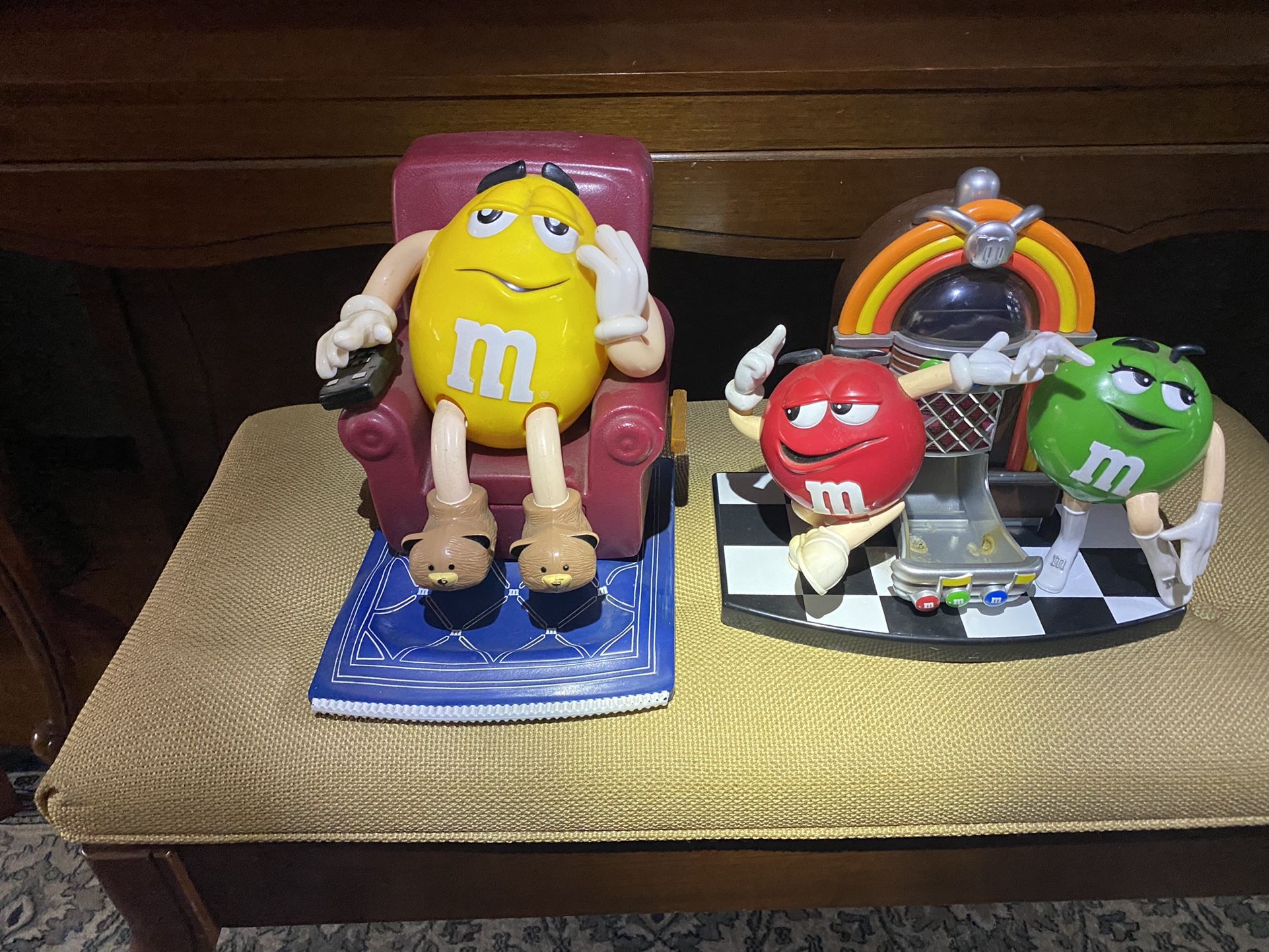 2 M&M Brand Coin banks