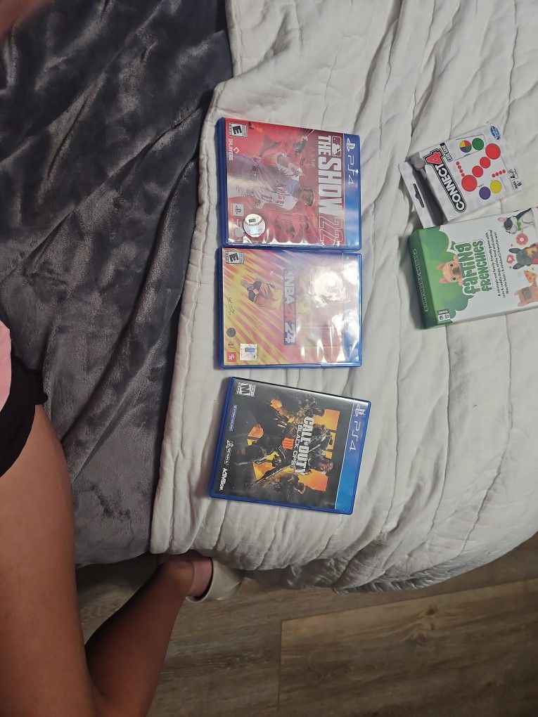 3 Different Games For Ps4