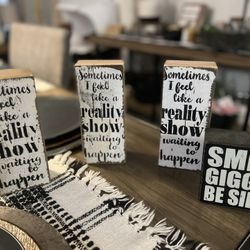 Wood Portrait Pieces 