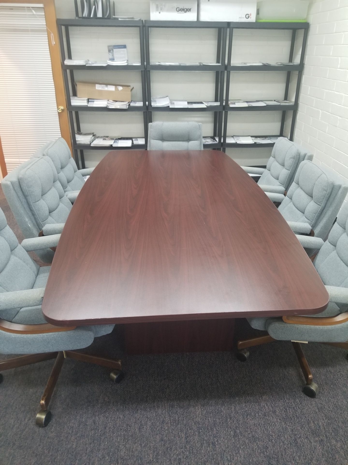 Conference Desk w Chairs