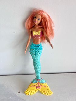 Barbie Mermaid Doll with Pink Hair