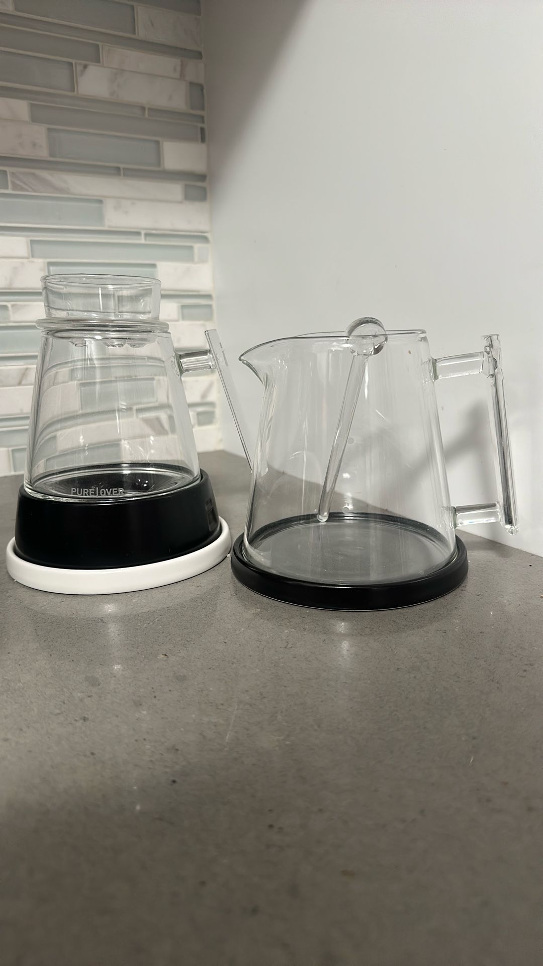 PUREOVER All Glass Coffee Pour Over Set for Sale in Seattle, WA - OfferUp